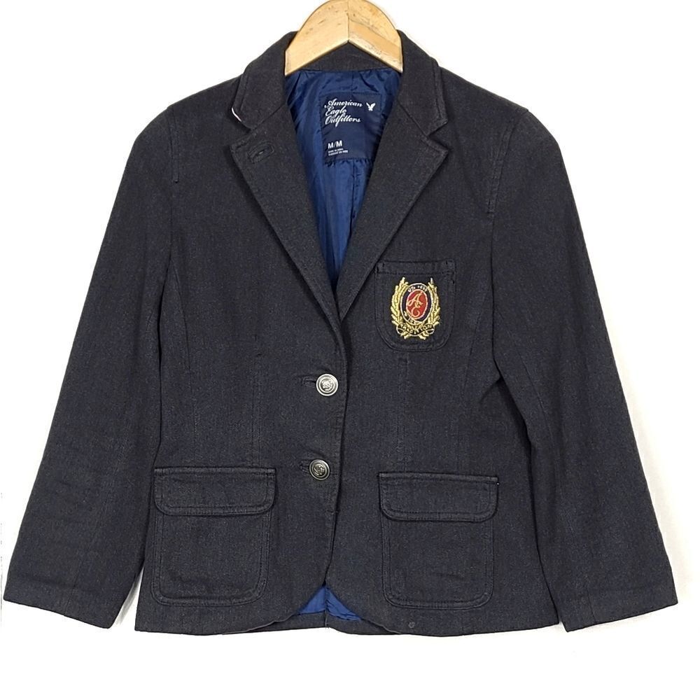 American Eagle Size M Black Blazer